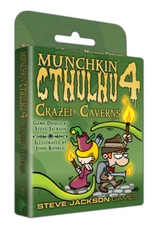 Munchkin Cthulhu 4: Crazed Caverns 36 Card Game Expansion Steve Jackson SJG 1465