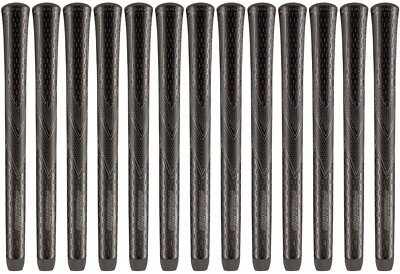 JumboMax JMX Ultralite BLACKOUT Golf Grips - ''Medium'' Size (+5/16'') - Set of 13