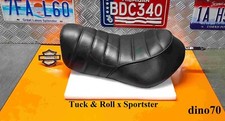Harley Davidson sella mono Tuck & Roll originale x Sportster 883 1200 52000195