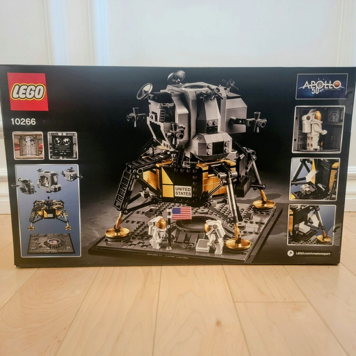 LEGO CREATOR: NASA Apollo 11 Lunar Lander (10266), New Sealed, Retired