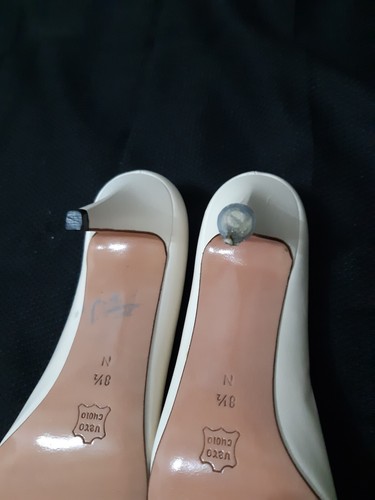 Vintage Bally Womens Size 8.5 Dress High Heels Made In Italy - Picture 4 of 6