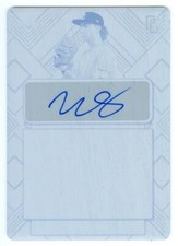 WILLIAM SCHMIDT "PRINTING PLATE AUTOGRAPH /1" LEAF PERFECT GAME NATIONAL 2023
