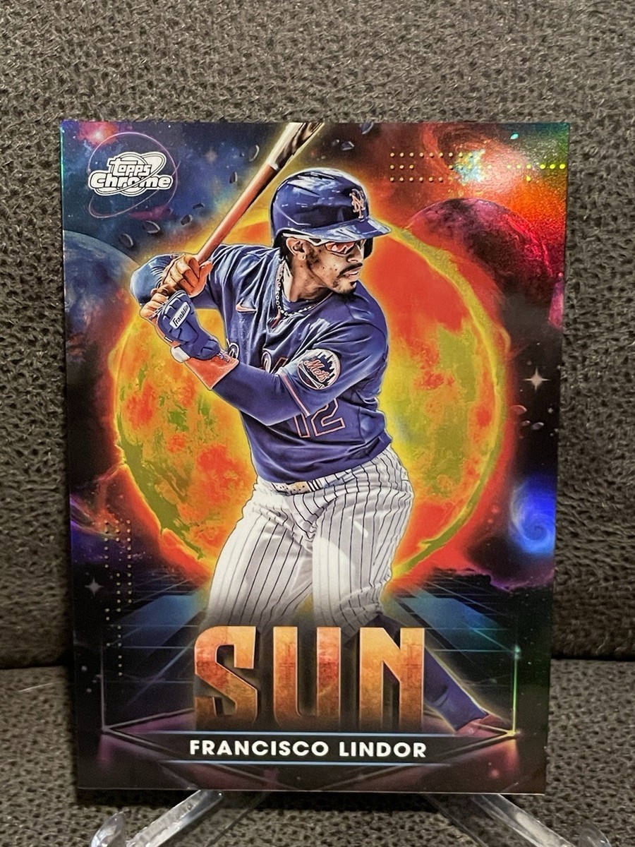 🔥Francisco Lindor 2025 Topps Cosmic Chrome Planetary Pursuit SP