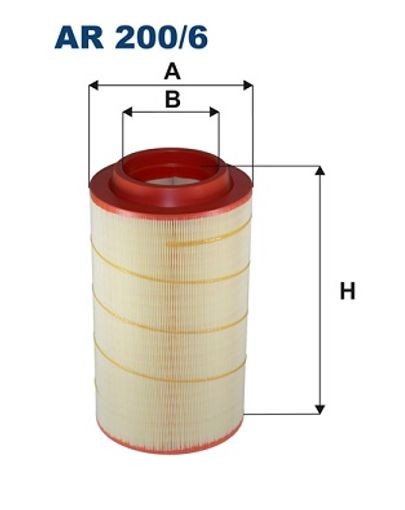 2x ✅Fits FILTRON AR 200/6 AIR FILTER  ⭐UK Seller⭐