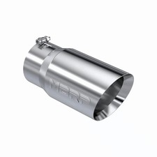 Mbrp T5074 Stainless Steel Dual Wall Angled Round 5 Inch Universal Exhaust Tip