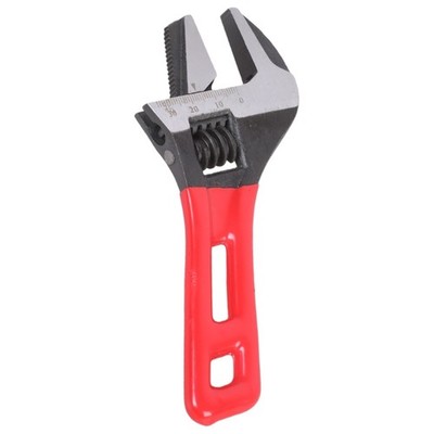 6/8inch Ratcheting Pipe Wrench Multifunction Adjustable Open Wrench Spanner