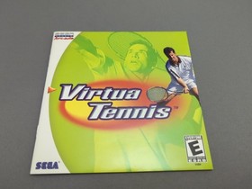 * Virtua Tennis (Sega Dreamcast DC, 2000) Complete CIB