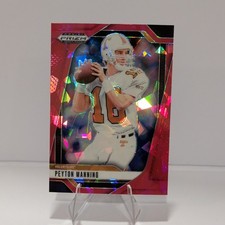 Panini 2025 Prizm Draft Picks Peyton Manning #195 Red Ice Tennessee Volunteers