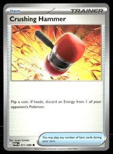 Crushing Hammer 071/088 Common Perfect Order Pokemon Near Mint