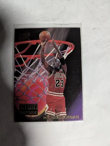 1993-94 FLEER ULTRA MICHAEL JORDAN INSIDE OUTSIDE #4 CHICAGO BULLS