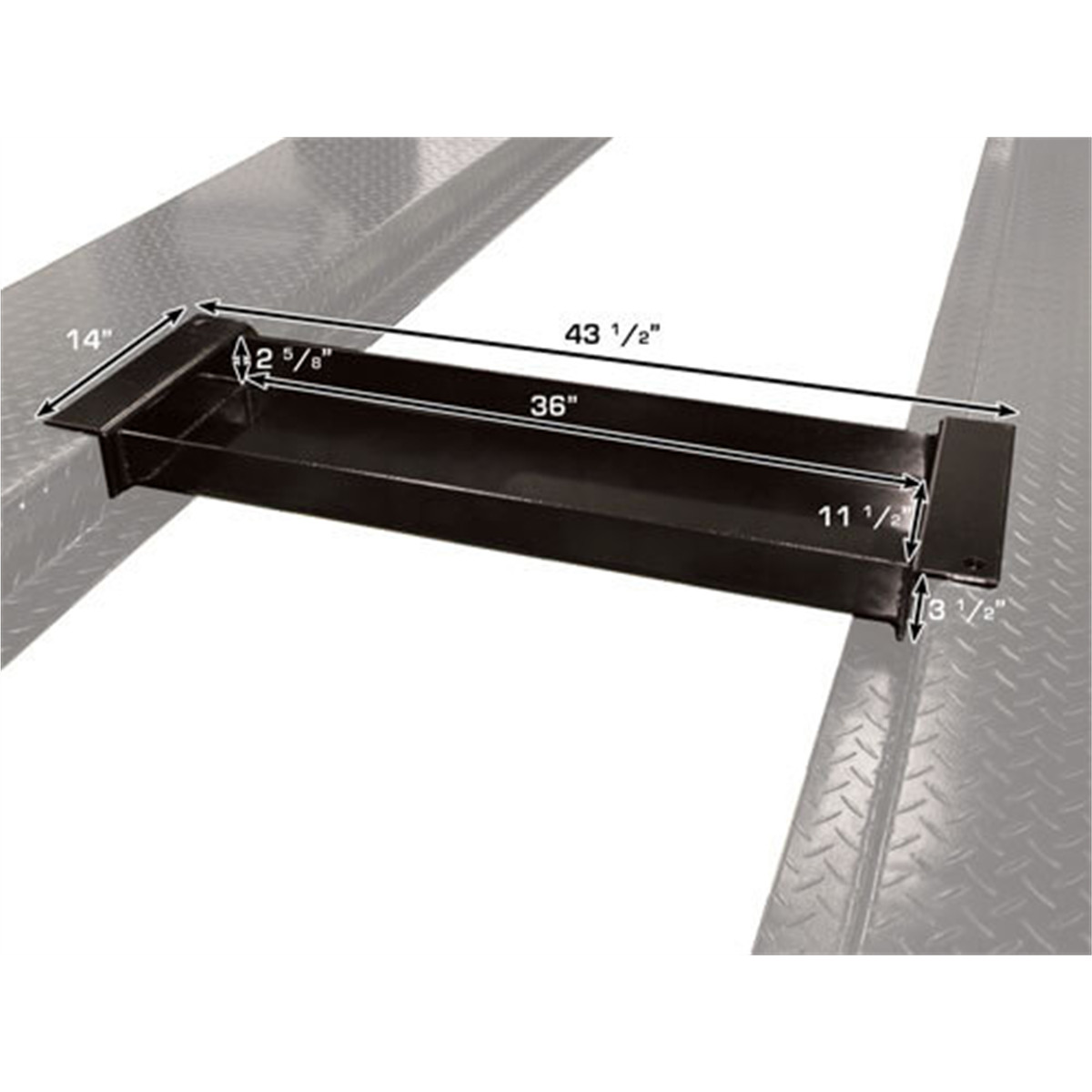 Atlas Automotive Equipment JACK TRAY PP8 PP8H PP8HL Steel Jack Tray Heavy Duty D
