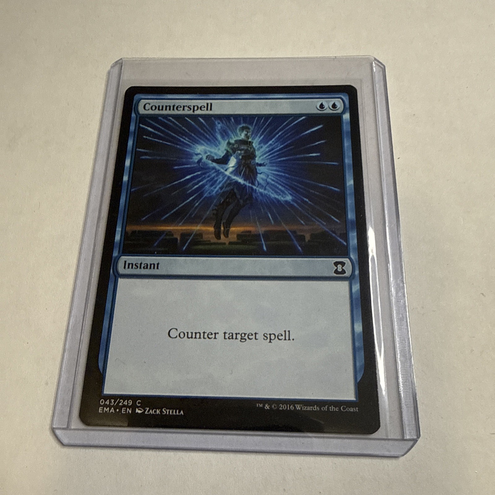 MTG Magic the Gathering Counterspell (43/265) Eternal Masters LP