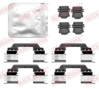 Quick Brake ZubehöRsatz Scheibenbremsbelag 109-0101 FüR Opel Karl C16 KA Ford 3