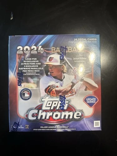 2024 TOPPS CHROME UPDATE SERIES BASEBALL MEGA BOX