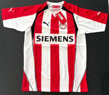 FC OLYMPIAKOS 2007 PUMA Home Football Shirt Men Vintage Soccer Jersey M Retro