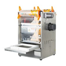 Sealing Machine Tray Fast Food Sealer One-Out-Four Takeout Box Sealing Machine