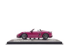 Minichamps 1:43 Porsche 718 Boxster Spyder RS (982) in Ruby Star Neo