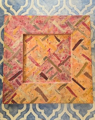  Alter Ego #2  Lissa Rankin, Encaustic Painting on Wood Panel, 36 x36 