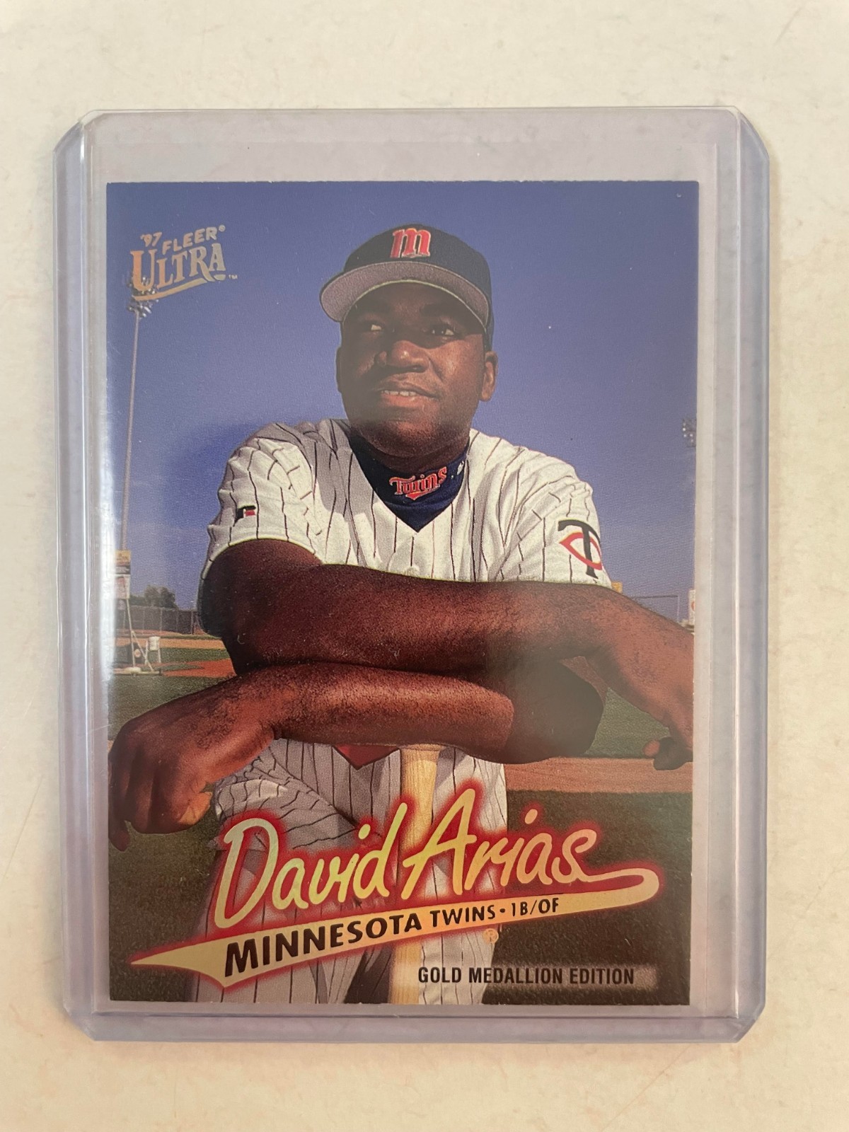 1997 Fleer Ultra Gold Medallion Edition David Ortiz #518, VG, Arias See Photos
