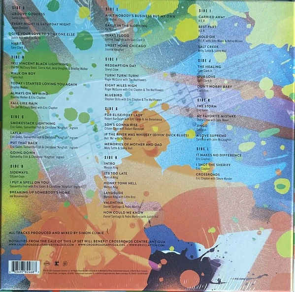 Eric Clapton – Crossroads (Eric Clapton's Guitar Festival 2023) D 2024 Mint 6 LP - Bild 4 von 4