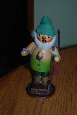 Vintage Steinbach figural hunter incense smoker 7" tall