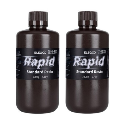 ELEGOO Grey UV Harz 405nm Rapid Resin Grau 2KG für SLA LCD DLP 3D Drucker MAX