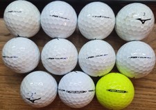 Mizuno RB TOUR, RB TOUR X golf balls, qty 12