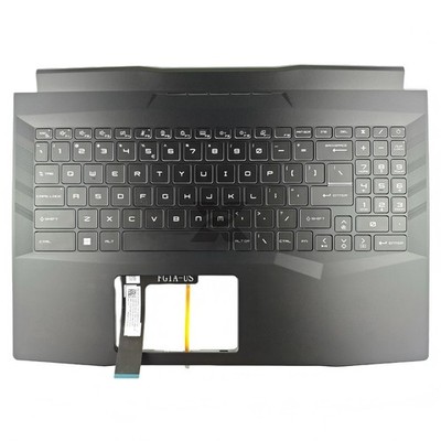 New US Palmrest Backlit Keyboard for MSI Pulse GL66 MS-1581 11UGK 307581C221