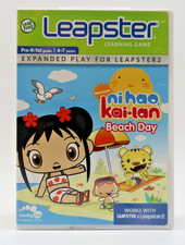 Leapster Ni Hao Kai-Lan Beach Day Leapster 1  2 Pre-K to 1st Grade 4-7 Used