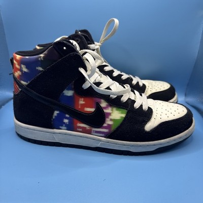 Neu Nike SB Dunk High Pro TV Signal Infrared | UK 8 CZ2253-100