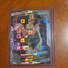 2025 Panini Prizm WNBA #127 Nika Muhl Silver Pandora Seattle Storm