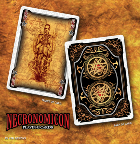 Tarjetas de juego de bicicleta Necronomicon (lanzamiento limitado Kickstarter) 2013 - SIN USAR - Imagen 5 de 6