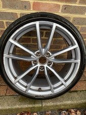 1xGenuine Volkswagen VW Golf R 19” Pretoria Alloy Wheel Rim 8Jx19 5G0601025AJ