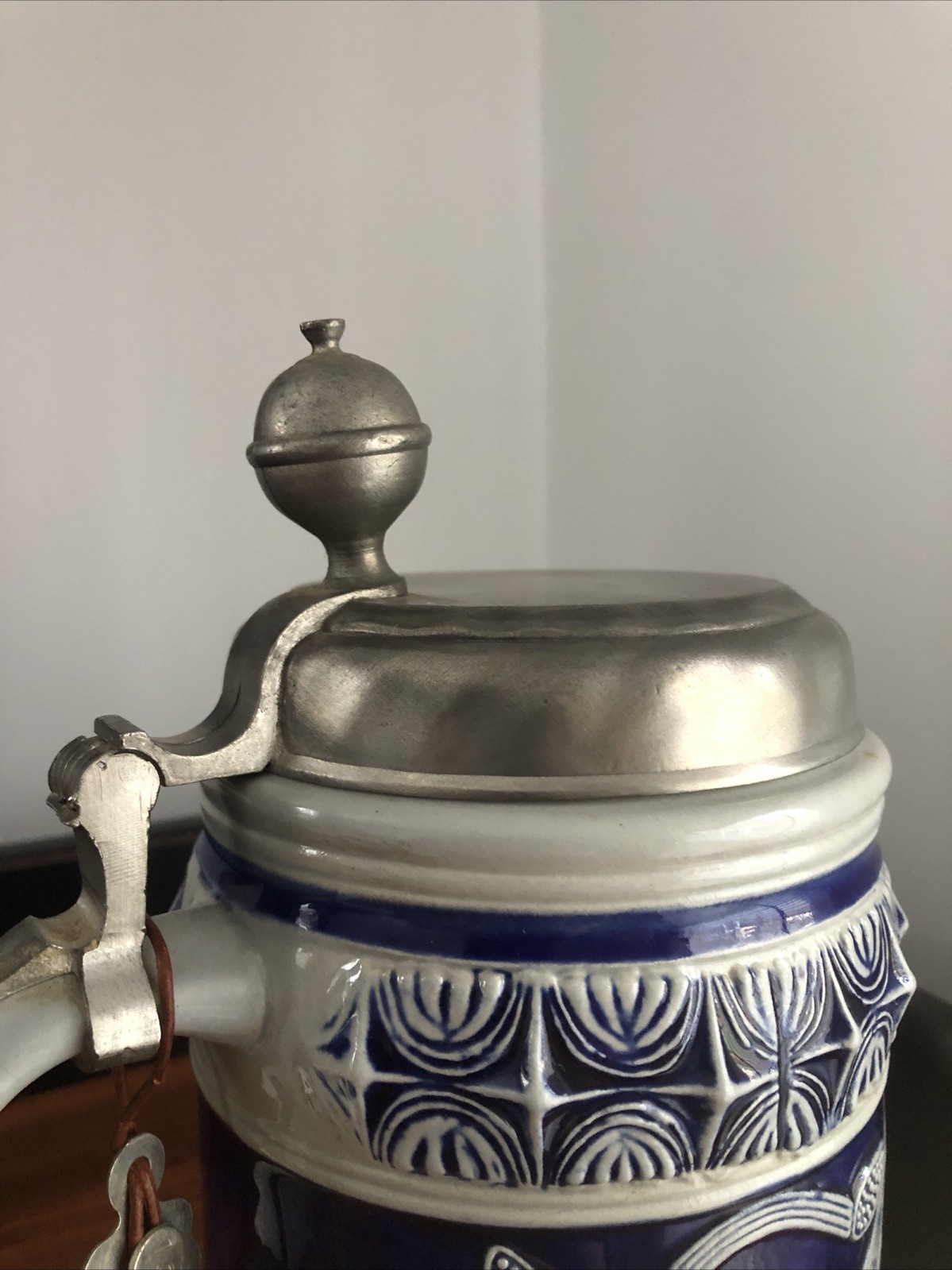 Gerz Limitat Stein Tankard 1996 Collectible Original Um 1750 Westerwald W/COA