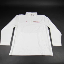 Oklahoma Sooners Air Jordan Pullover Men's White Used