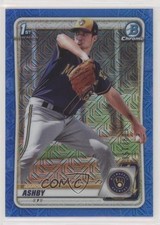 2020 Bowman Chrome Prospects Mega Box Blue Mojo Refractor /150 Aaron Ashby 4al