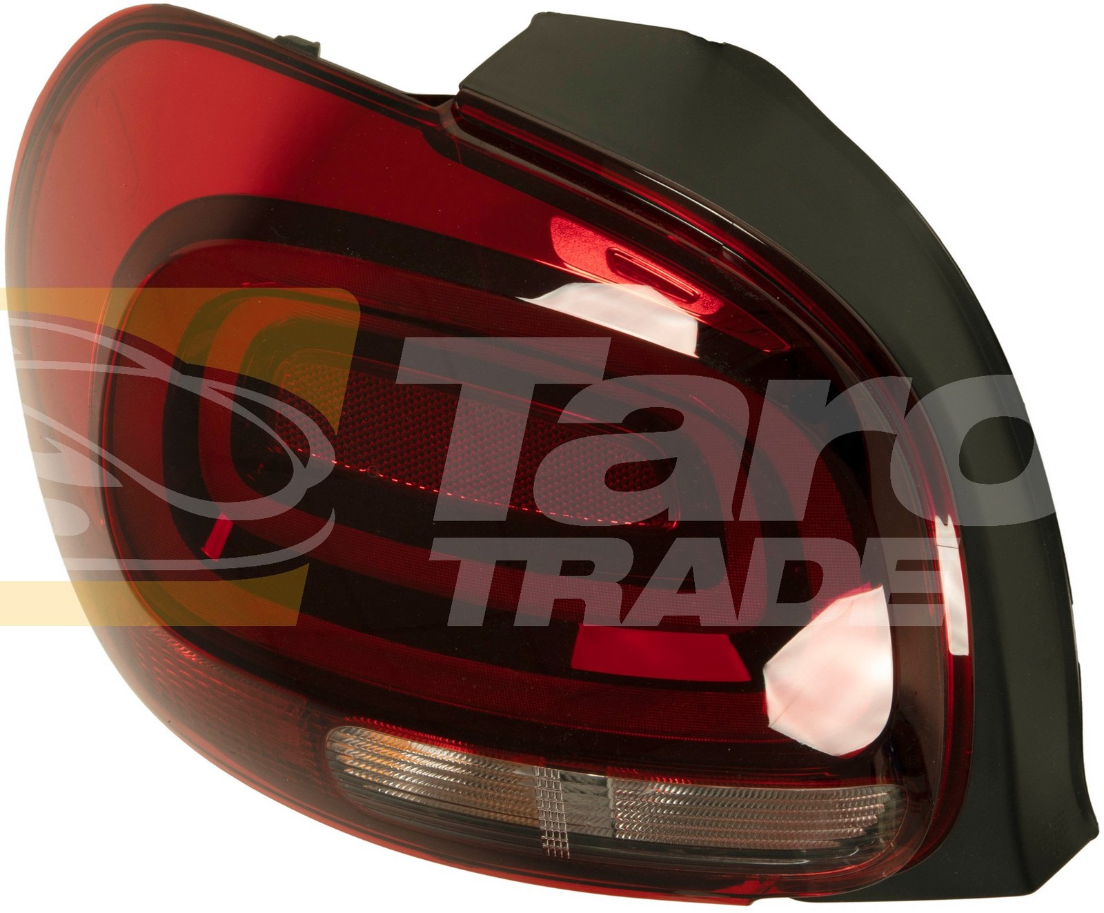 Phare avant gauche pour Citroen C3 2016-2024 finition chrome et lentille polycarbonate