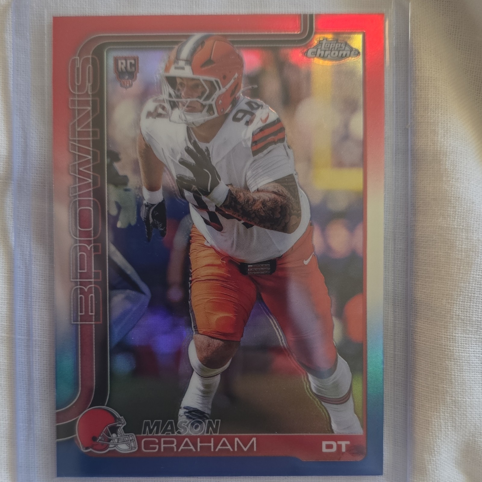 2025 Panini Prizm Mason Graham Rookie #354 Cleveland Browns Football