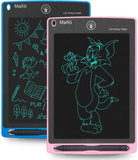 LCD Writing Tablet 8.5 Inch 2 Pack Colorful Screen Electronic Writing Drawing Pa