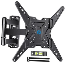  Full Motion TV Wall Mount for Most 26-60 inch TVs, 55 inch Compatible, with 