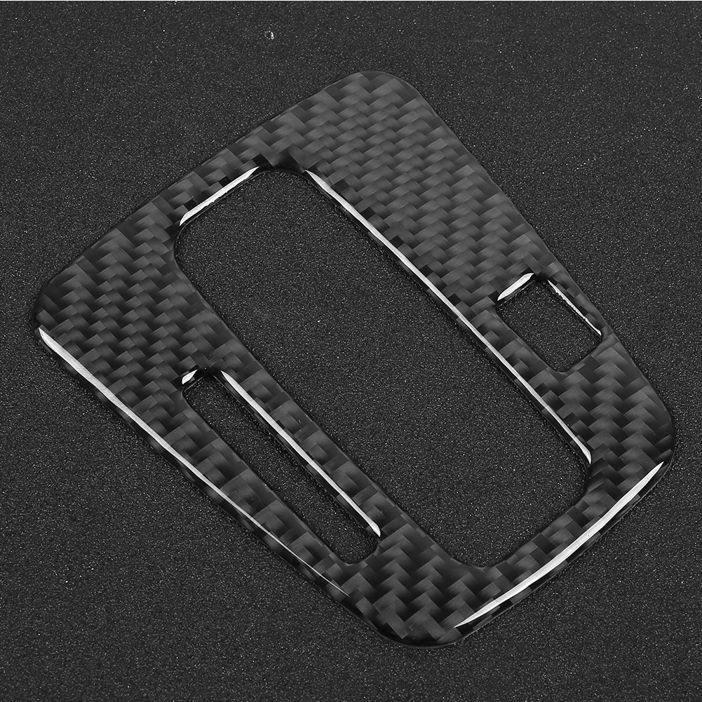 ⁺Gear Panel Trim Black Carbon Fiber Cover Fits For CRV CR V 2007-2011.