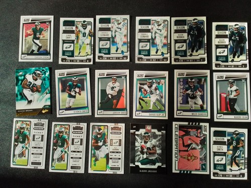 Philadelphia Eagles - 18 Karten Panini Lot - Smith, Brown, Jackson - Bild 1 von 5