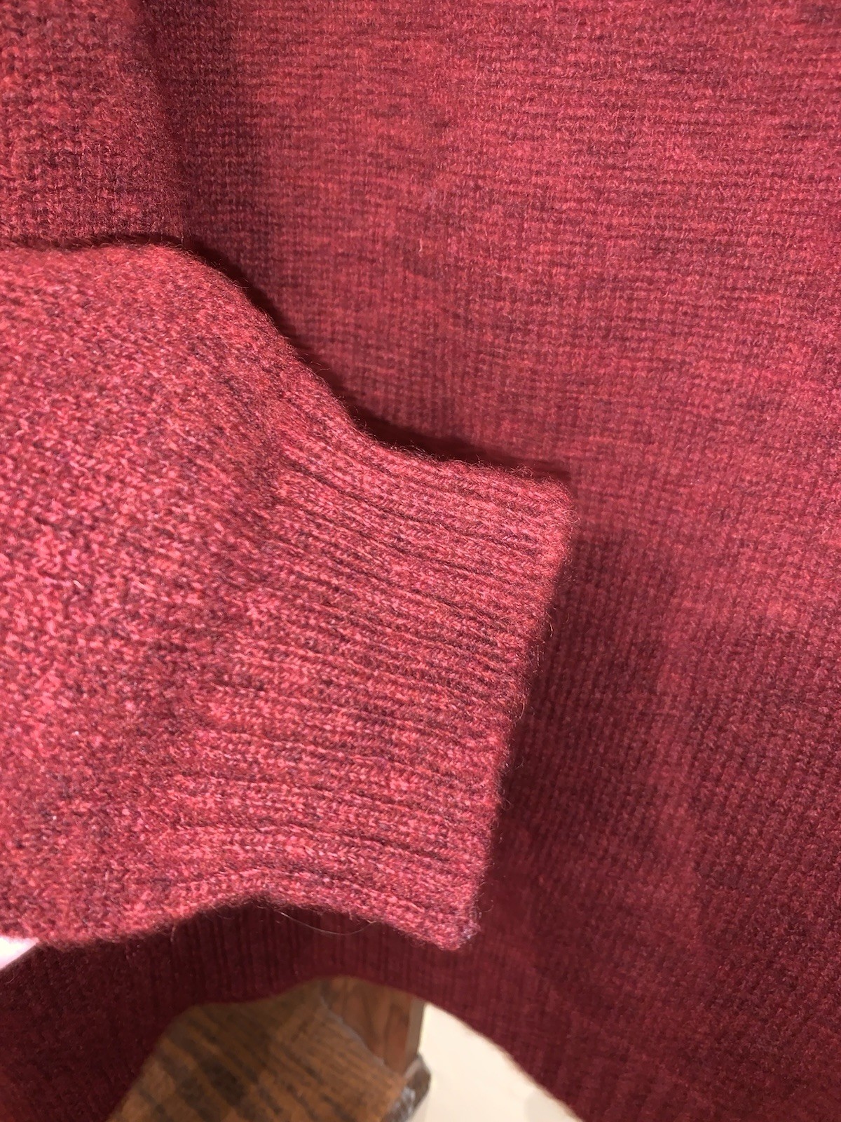 EXC Vtg L.L. Bean 100% WOOL Wools of New Zealand Made In Scotland Sweater Large