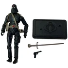 GI Joe Cobra Commander Black 3.75" Action Figure Dollar General 2012 Hasbro