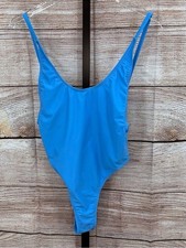 NWT Fabletics Bright Blue One-Piece Swimsuit Size S