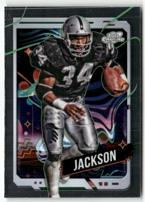 2024 Topps Chrome Cosmic NFL No. 74 Bo Jackson