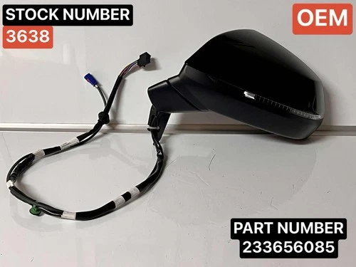 2018-2024 AUDI Q5/SQ5 OEM LEFT SIDE DOOR VIEW MIRROR W/ CAMERA AND TURN SIGNAL 