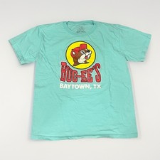Buc-ee  s Teal T-shirt Baytown Texas, Size Youth Large
