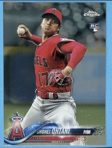 2018 Topps Chrome Update Shohei Ohtani RC Rookie Card #hmt1 Angels
