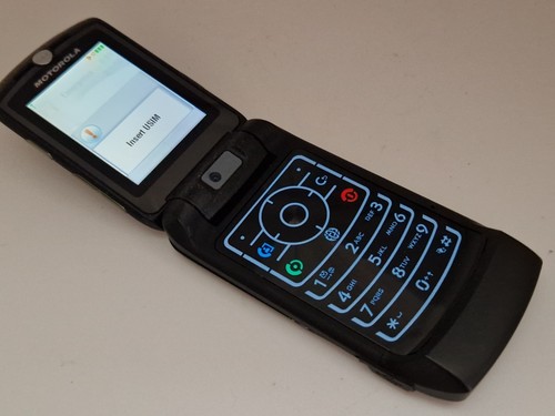 Working Rare (Orange/Talkhome Network) Motorola RAZR Maxx V6 Mobile Flip Phone - Picture 8 of 14
